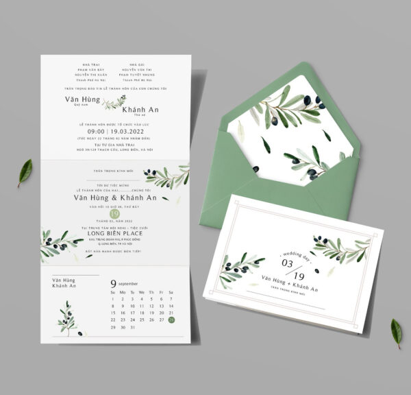Thiệp Cưới Luxury Mẫu  10