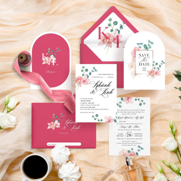 Thiệp Cưới Luxury Mẫu  12