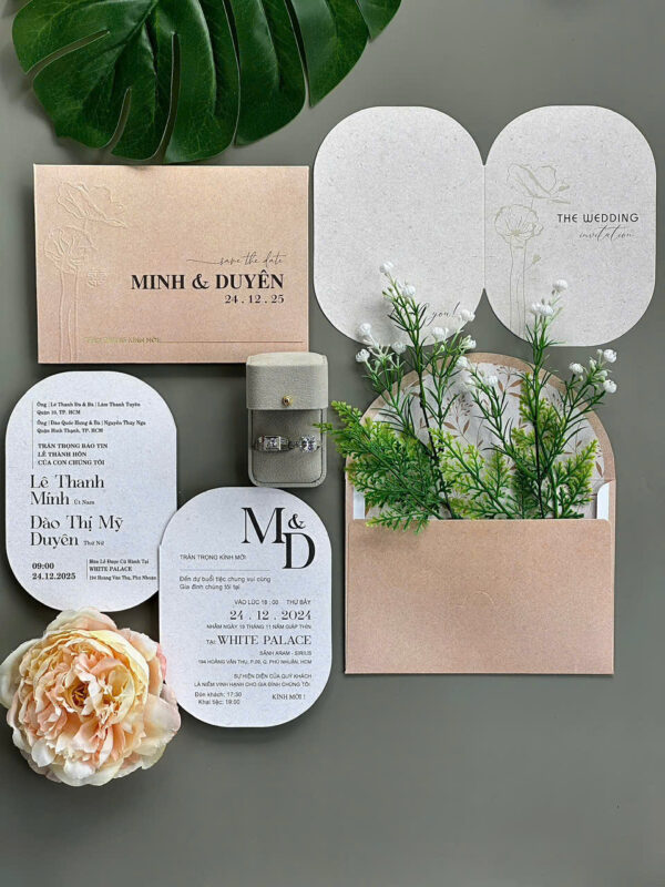 Thiệp Cưới Mẫu Luxury m 13
