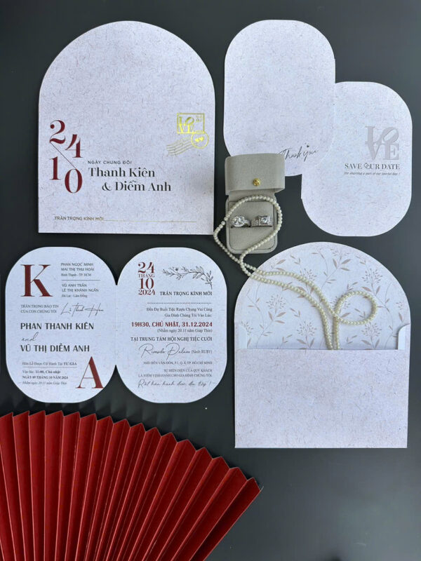 Thiệp Cưới Mẫu Luxury m 15