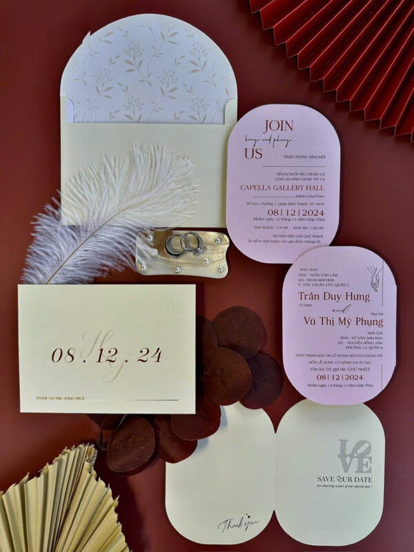 Thiệp Cưới Mẫu Luxury m 17