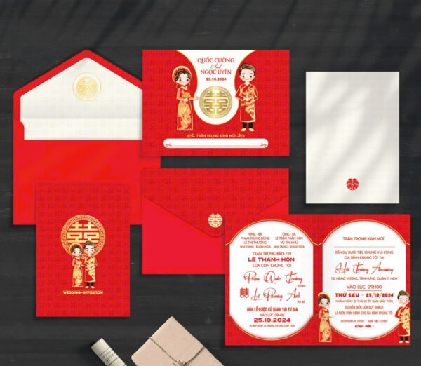 Thiệp Mẫu Ngang m 11