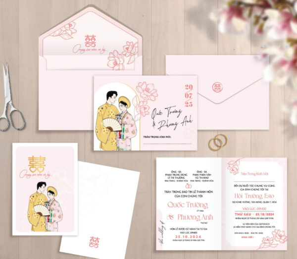 Thiệp Mẫu Ngang m 15